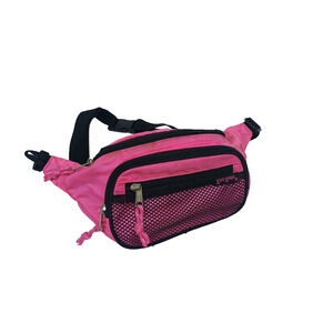 Vintage EastSport Fanny Pack Belt Waist Bag Pink 90s Retro 4 Pocket